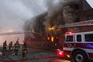 Warehouse Fire Image