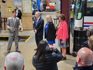 Senator Durbin visits Decatur Public Transit