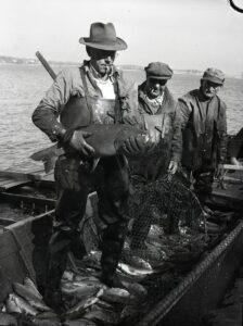 Lake Decatur fishermen 1950s