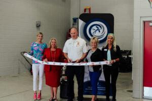 Ribbon cutting at Fire Station 7