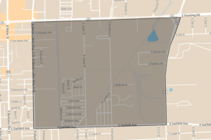 Neighborhood Cleanup Map for 9-30-23